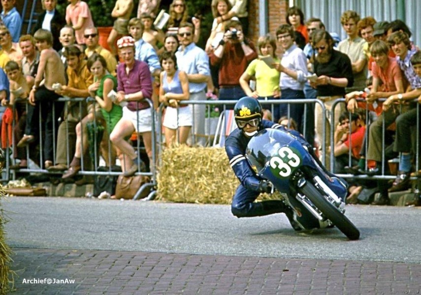 Tubbergen 1971
Theo Bult Yamsel 250cc
