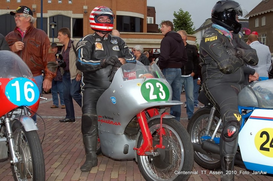 Centennial Classic TT 2010 Assen
Jan Kostwinder NSU Sportmax
