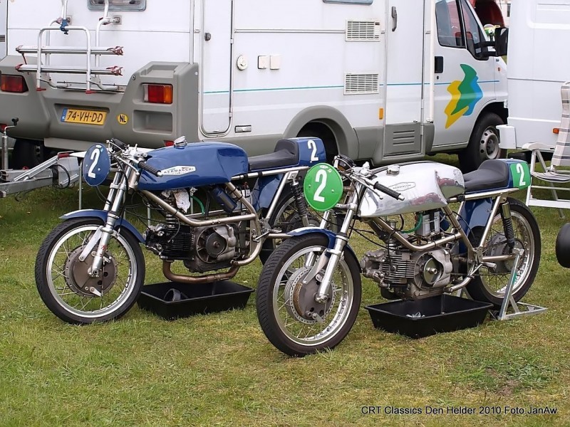 Aermacchi Metisse 350 & 250 ccm. Gijs Schreuders
CRT Classics Den Helder 2010 (NL)
