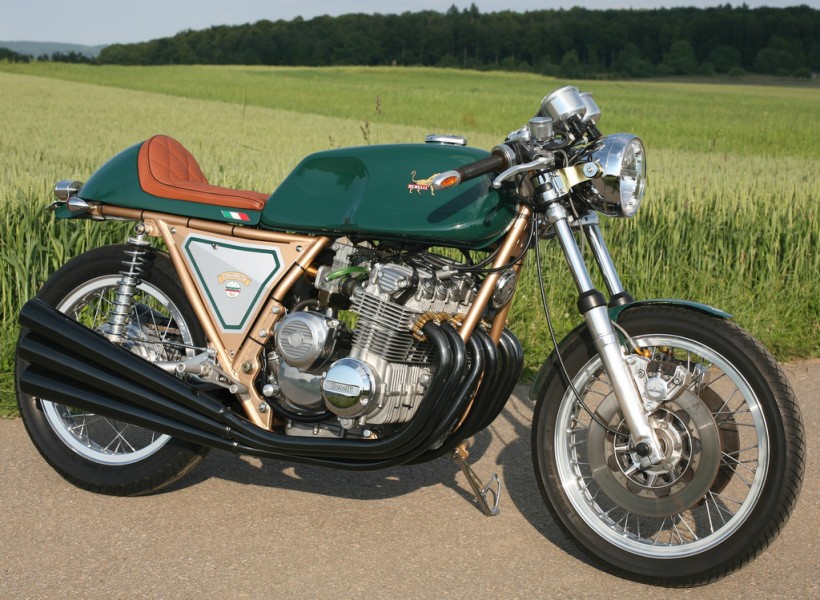 Benelli 750 Sei - Caferacerumbau
