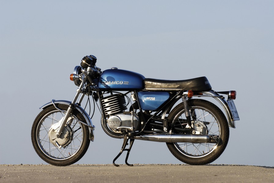 Maico md 250 lk Besitzer: Heinz Hausner
- Bis ans Ende der Welt - 

