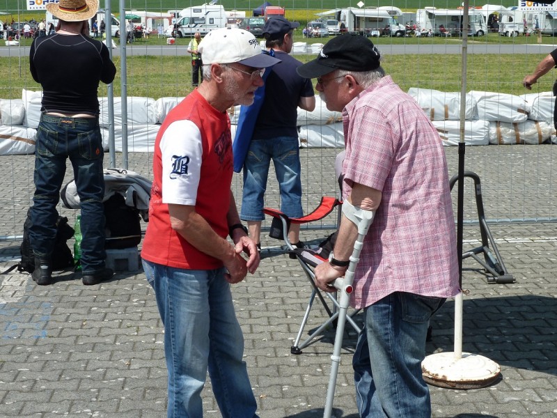 Uli Ammann und Erich Brandl......
