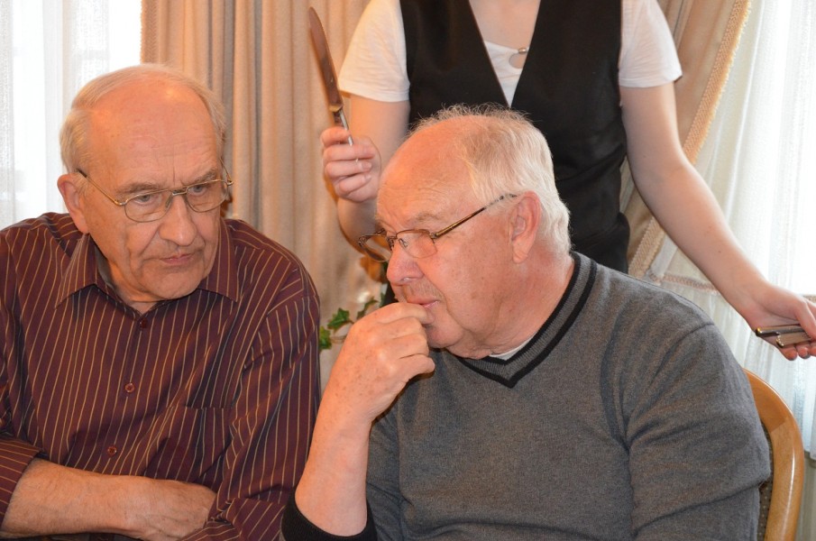 Foto: Uli Ammann
Jürgen Karrenberg mit H.-G. Anscheidt
