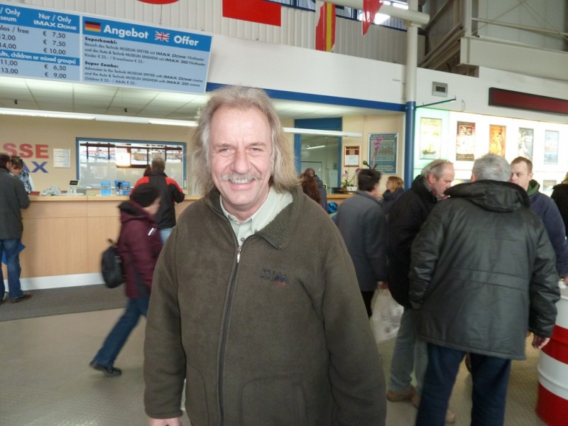 Günter Zwafink, ehemals Teamchef von Ralf Waldmann.
