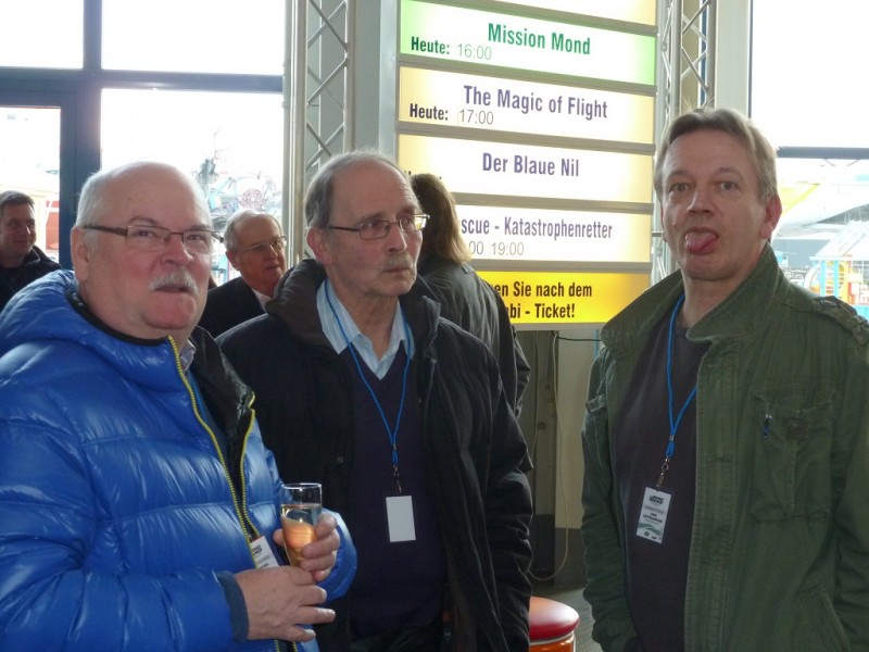 Micky Rauth, Peter Hartenstein,...und Scherzkeks Uwe Sattelberger.
