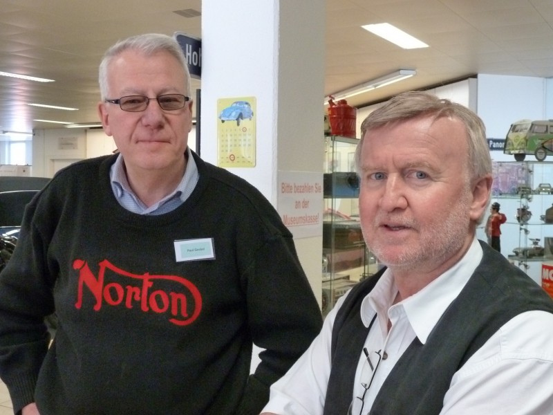 Norton Paule....Paul Gockel und Karlheinz Baumeister.

