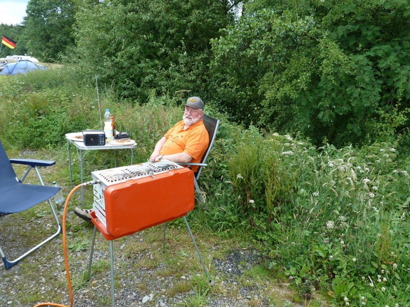Grillen gehört dazu...die Preise sind nämlich "umwerfend"
