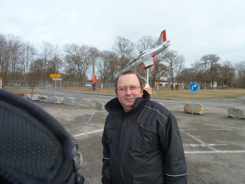 Claus Single ist soeben in Speyer eingetroffen.
