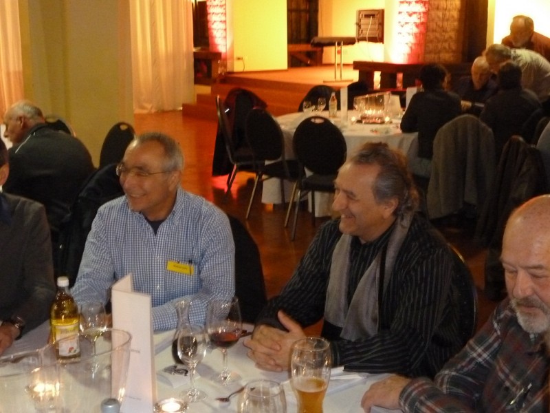 Manfred John und Franz Rau....die Stimmung war sehr gut.!!

