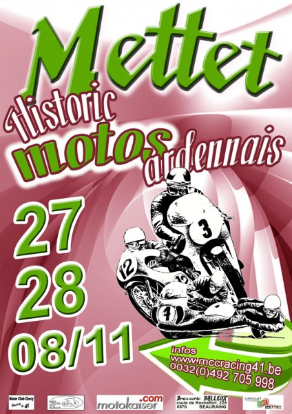 Historic Motos Ardennais à Mettet
