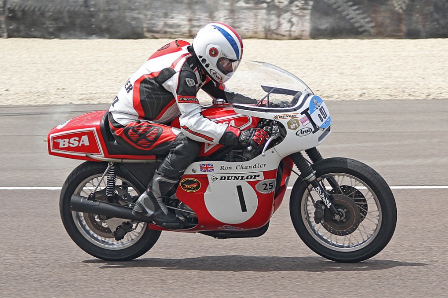 Ron Chandler
BSA 75 Rocket 3   1969
