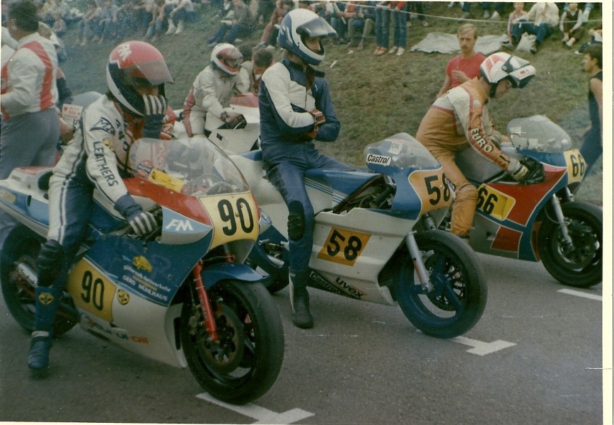 Horice 1984 . Harry Heutmekers 80. Gerhard Voght 66
