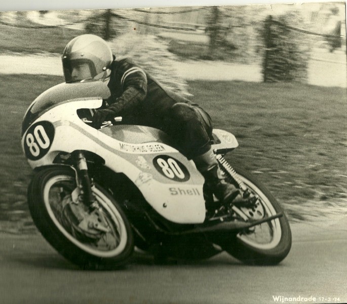 Suzuki T 20 eerste NMB wedstrijd te Wijnandsrade 1974
