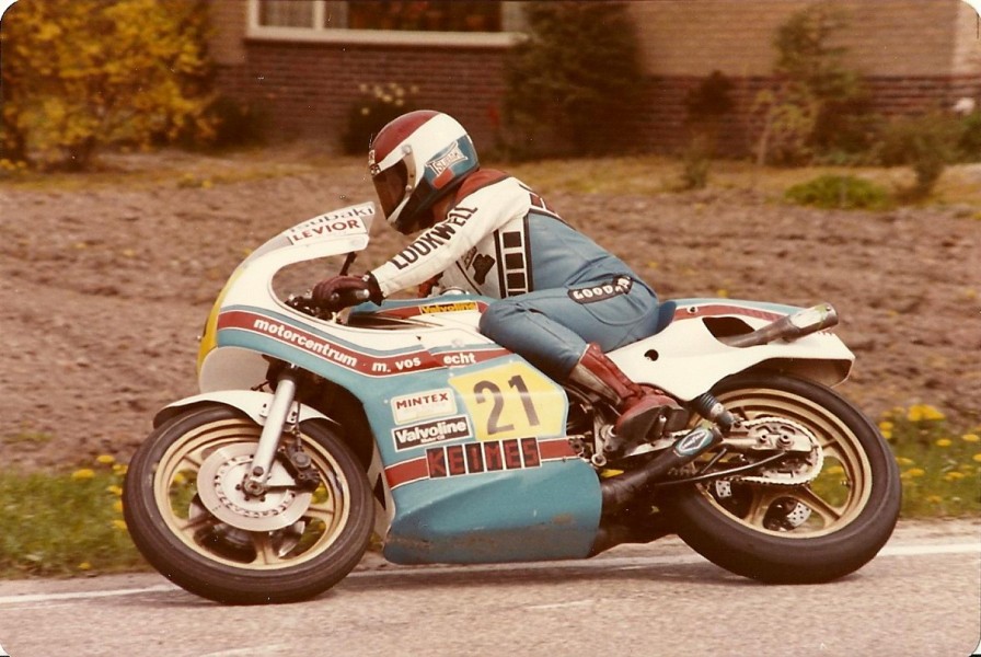 Harry Heutmekers Omgebouwde Nico Bakker Suzuki 1980

