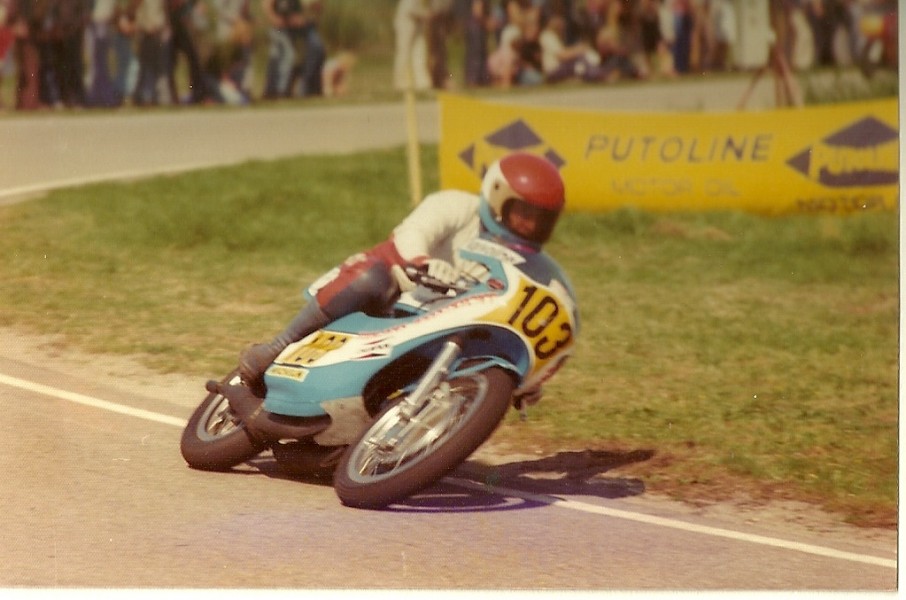Harry Heutmekers Yamaha TR 350 Amsterdam 1976
