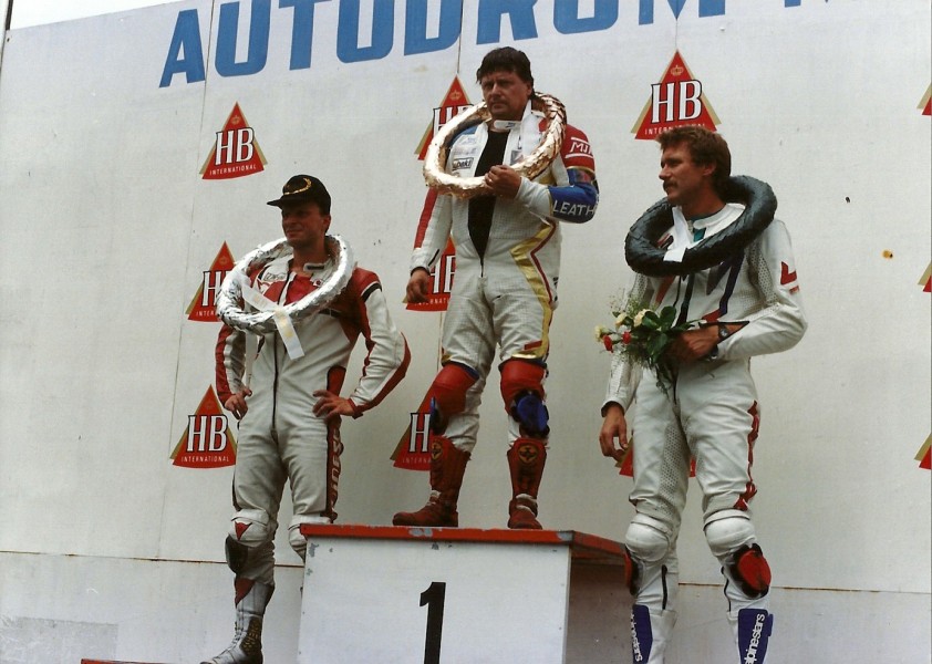 Most 1991. Super-Bike. 1e Harry Heutmekers. 2e Michael Bursa. 3e Thomas Foukal.
