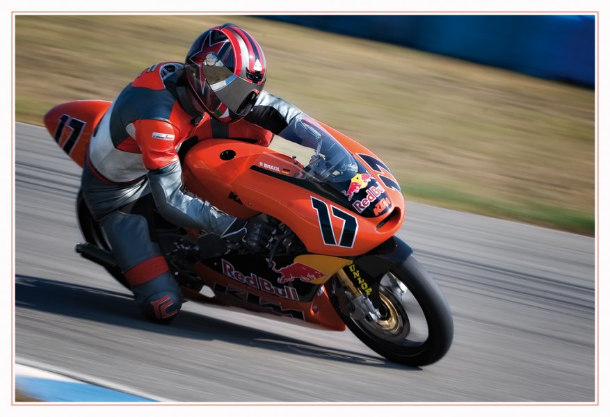 GP-Motorrad Stefan Bradl
Hockenheim Classics 2009.
125er KTM (Stefan Bradl)
