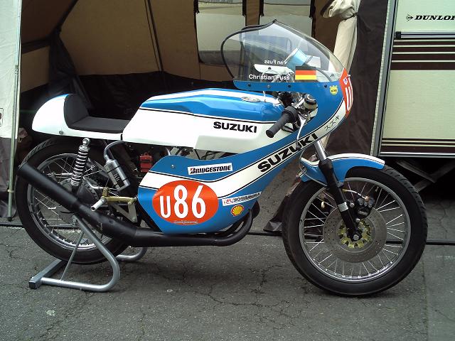 U86
Suzuki GT250 Fahrer Christian Fuss
