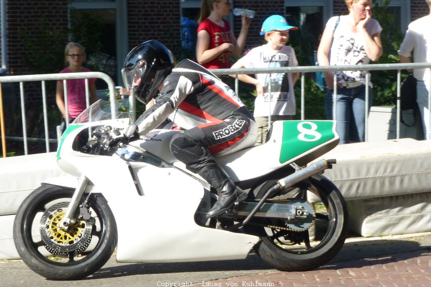 Historische motor GP Eext - 23 augustus 2015
Wolfhart Krischke - Honda 250 RS
