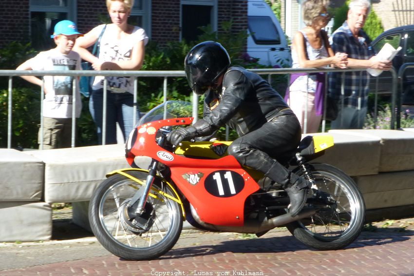 Historische motor GP Eext - 23 augustus 2015
Jan Leving - Maico RS125  (Ex-Motorrad des Webmasters)
