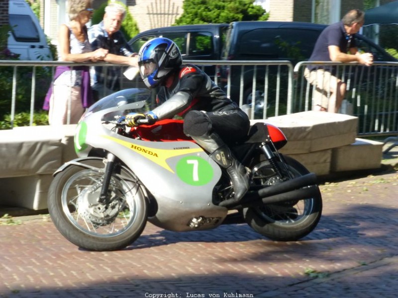 Historische motor GP Eext - 23 augustus 2015
Kees Schermer - Honda Replika
