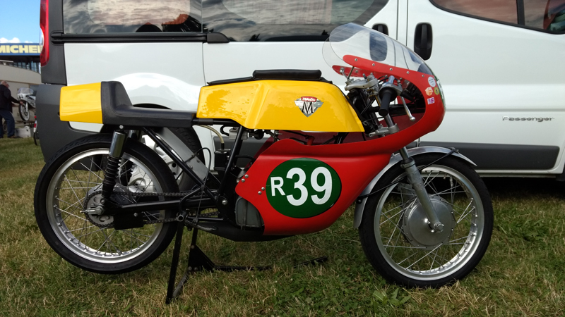 Die schnelle Maico RS 125 von Erich Sander.
