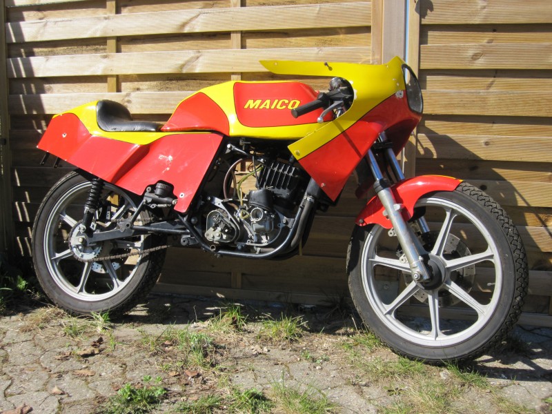Die allererste MAICO MD 250 WK-Cup ...
ist wieder aufgetaucht und wird in nächster Zeit wieder komplettiert. Die Teile werden nachgefertigt. 
Schlüsselwörter: Peter Vagt