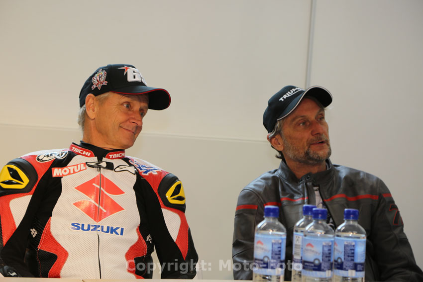 Sachsenring Classic 2017
Kevin Schwantz - Carl Fogarty
