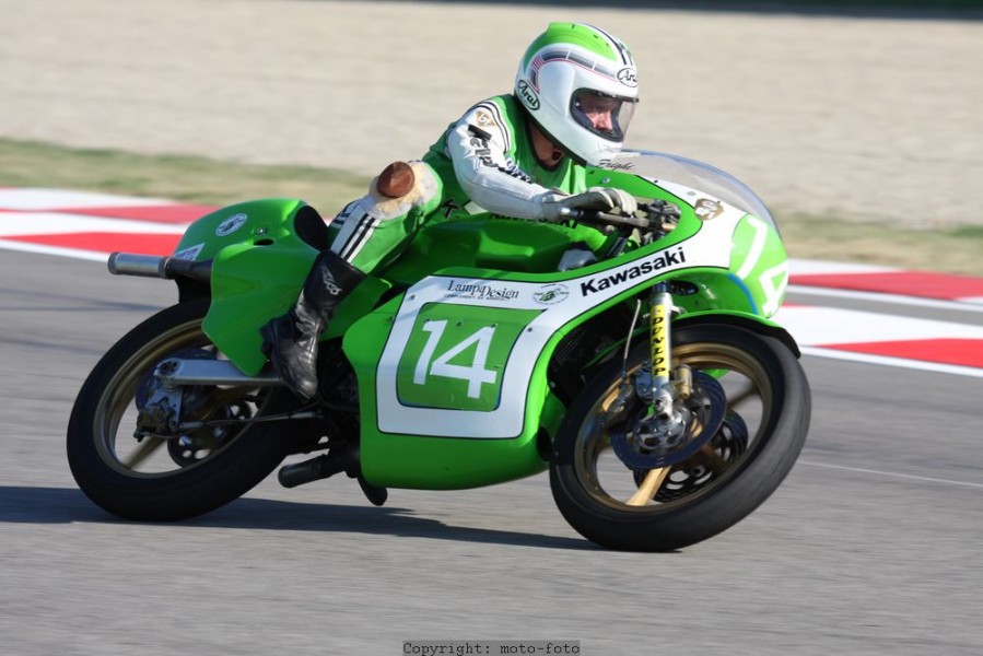 200 Miglia di Imola Revival 2011 
Kork Ballington, Kawasaki 250KR
