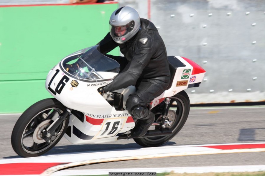 200 Miglia di Imola Revival 2011 
Norbert Prokschi, JPS Norton
