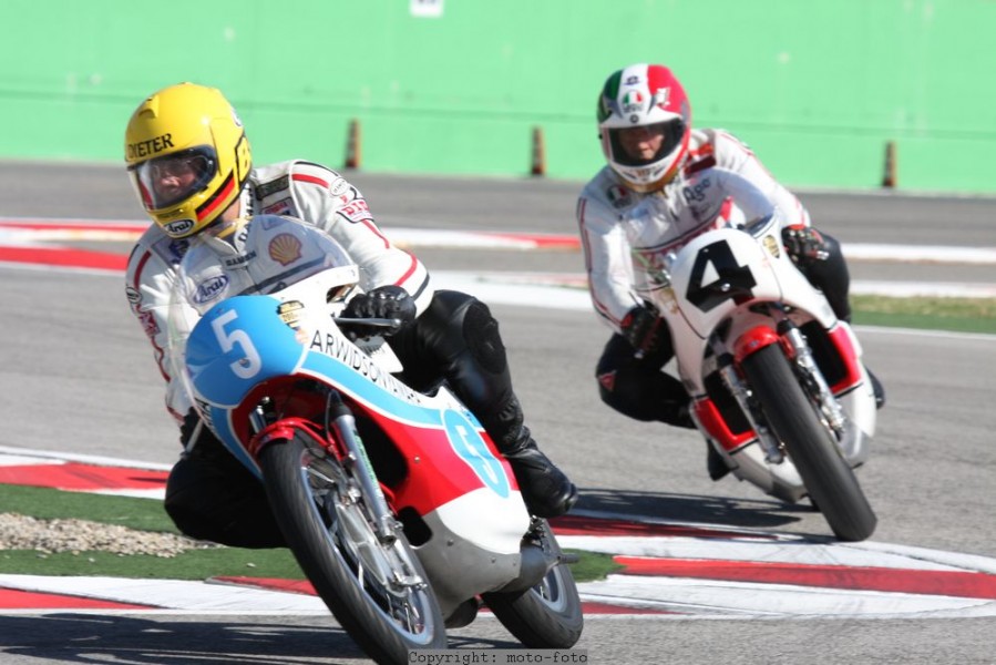 200 Miglia di Imola Revival 2011 
Dieter Braun, Giacomo Agostini
