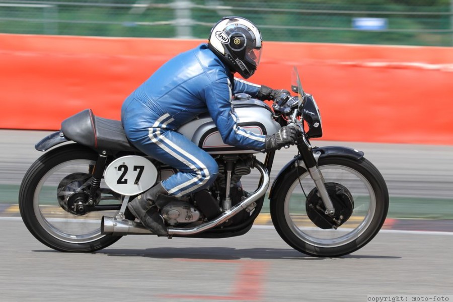 Friedel Gerritzen, Norton Manx
