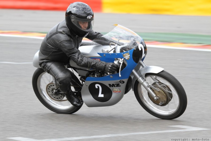 Siegfried Merkel, MZ RE 125
