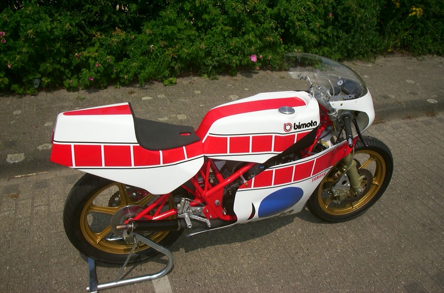 Bimota YB3
Gewicht knapp 100kg.
