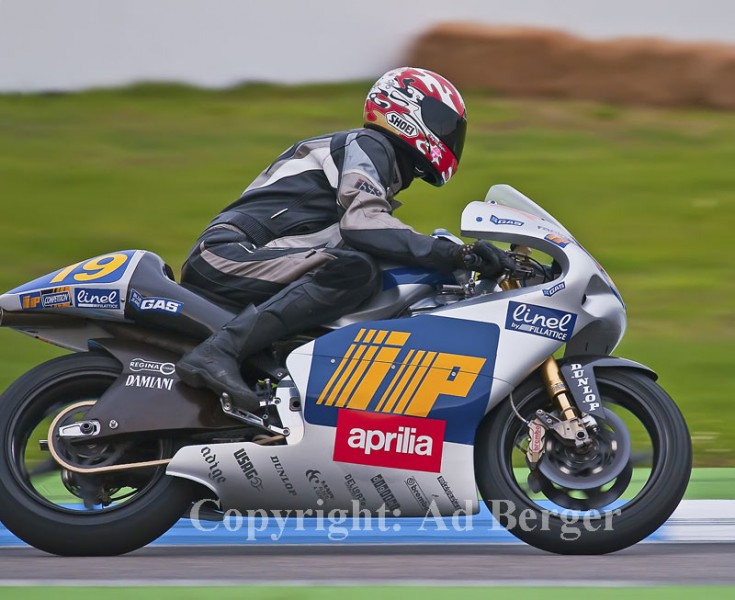 Aprilia RSW500 ´97
Hockenheim Classics 2010, Foto von Ad Berger.
