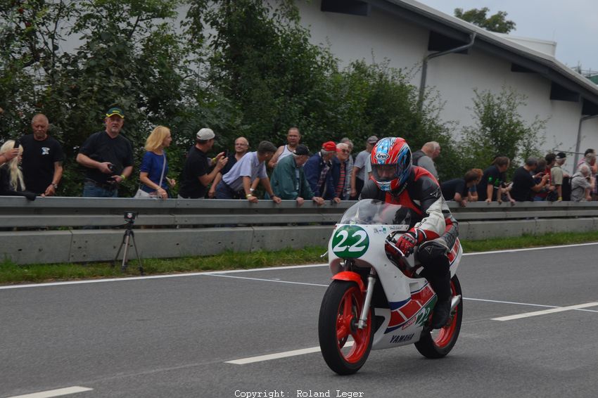 Schottenring GP 2015
Horst Lahfeld, Yamaha TZ 250, Bj.1985
