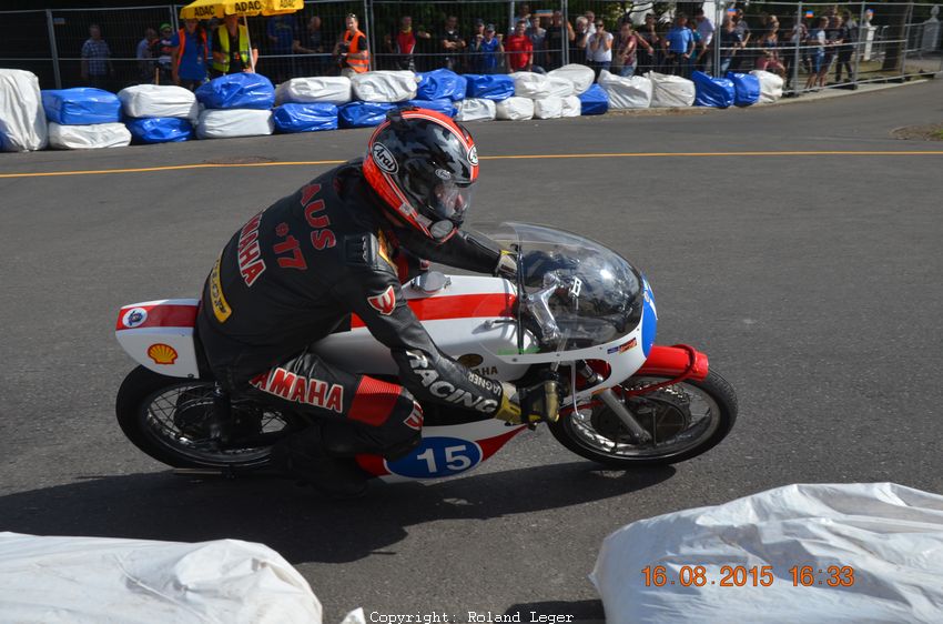 Schottenring GP 2015
Klaus Wagner, Yamaha TZ 350 A, Bj. 1974
