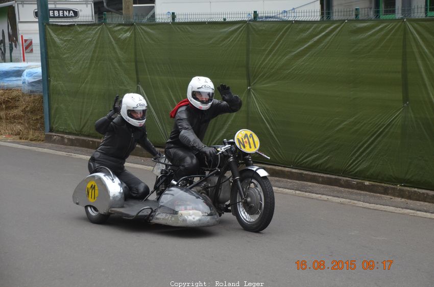 Schottenring GP 2015
Helmut Wittgens + Klaudia Hecht, BMW R 51/3
