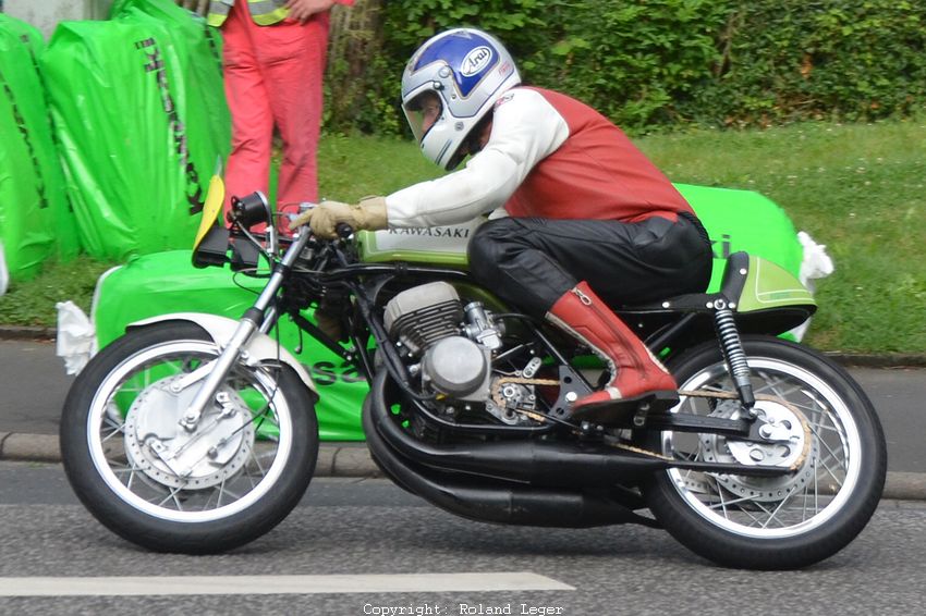 Kurt Florin, Kawasaki 500ccm H1R - A 
