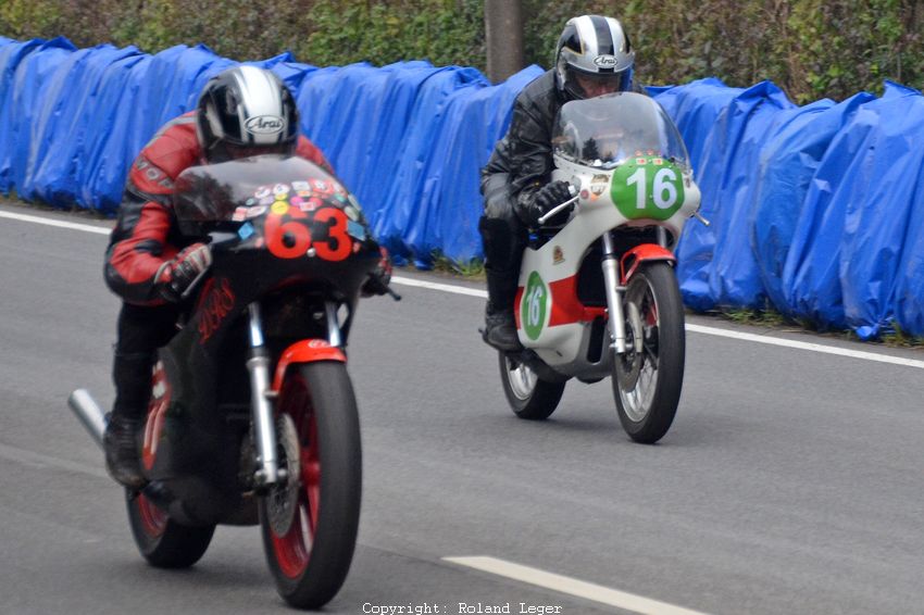 Michel du Maine, Yamaha TZ370, Peter Frohnmeyer, TZ250 E
