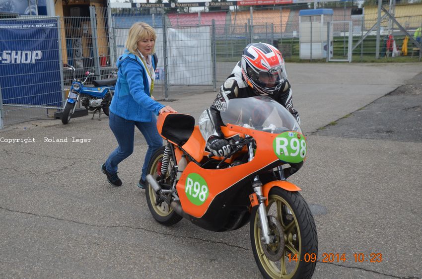 Hockenheim Classics 2014 
Wolfgang Reichert - HD RR250
