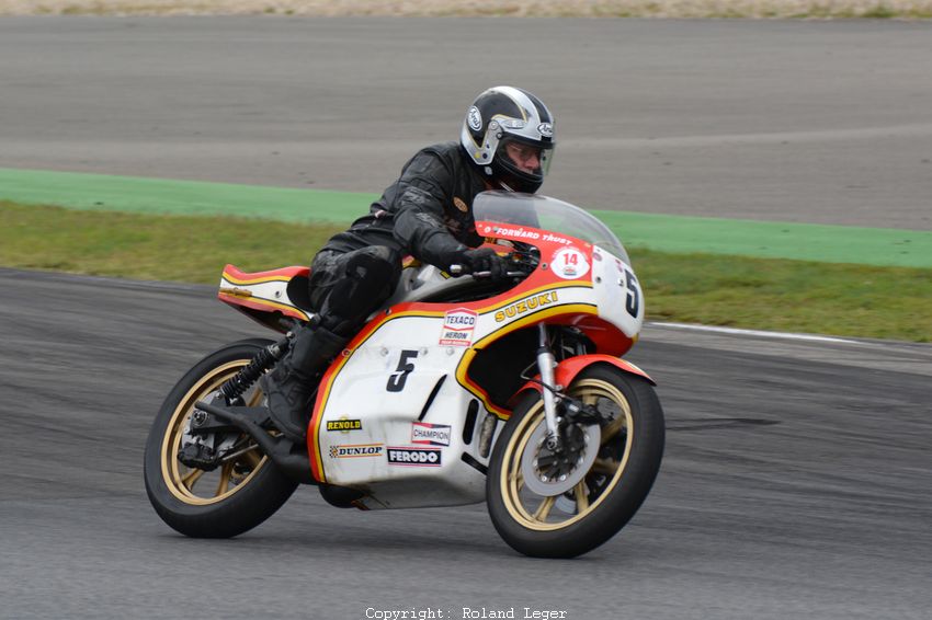 Hockenheim Classics 2017
Peter Frohnmeyer - Suzuki TR750 XR11 / 1975
