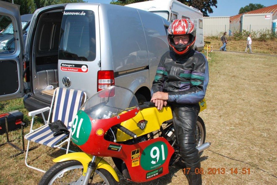 Schottenring Classic Grand-Prix 2013
Karl Knoke - Maico RS2 - 125ccm
