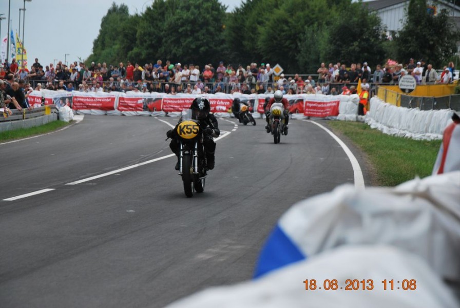 Schottenring Classic Grand-Prix 2013
Cordula Claußen - Velocette Venom
