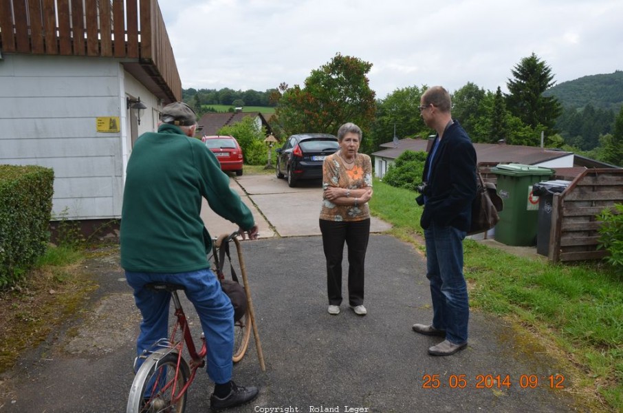 Ursenbach bebt - 85 Jahre Helmut Fath
Frau Fath u. Eric Meesters
