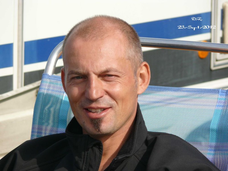 In der Ruhe liegt die Kraft,
René Kratzat vor dem Lauf
