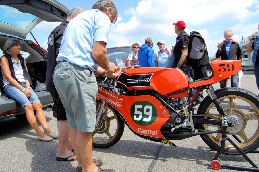 Sachsenring Classic 2017
Gianfranco Bonera Harley-Davidson 250
