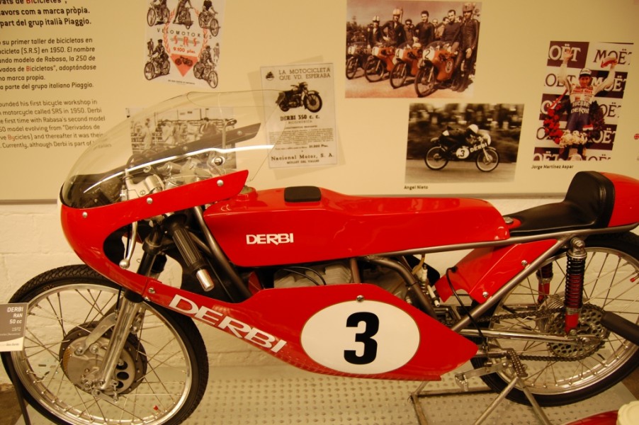 Derbi RAN 50 ccm (1972)
Production Racer 15 PS
Museu de la Moto de Barcelona
Schlüsselwörter: Peter Wolf