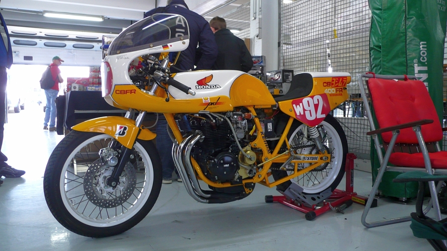 Hockenheim-Classics-2012
Honda-Yoshimura CB460FR, 1975
Hans Peter Voss, DHM
