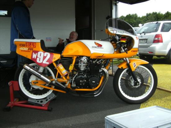 W92, Honda-Yoshimura CB460FR
Hans Peter Voss, Klassensieger DHM-Kl.W- 2011 und 2013,  Vize 2012
                            
